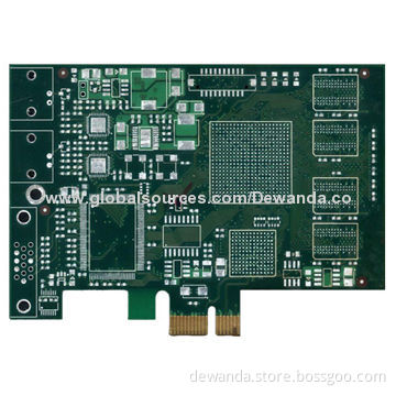 Multilayer PCBs, gold plated, HASL finish